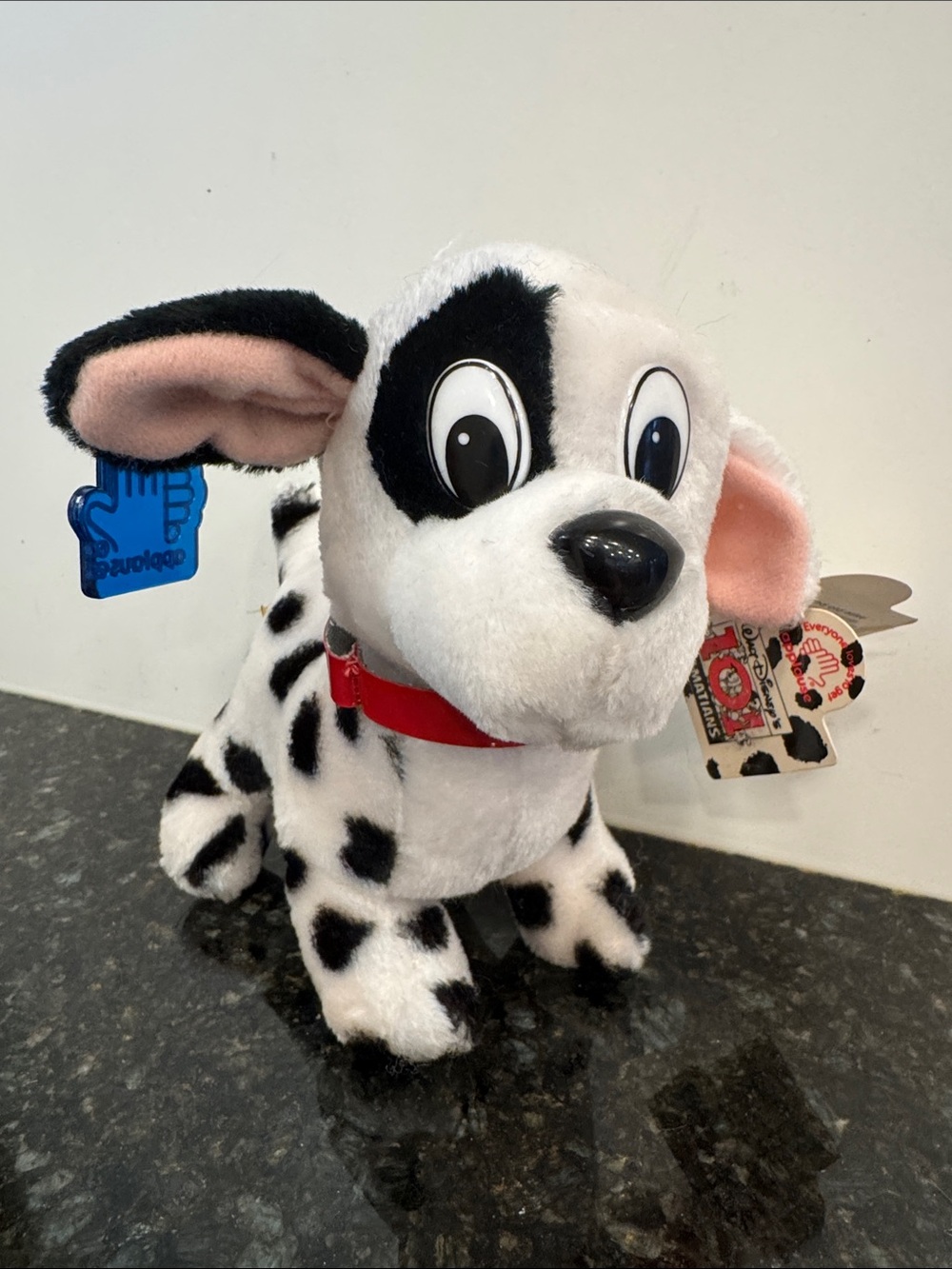 Applause - Disney Dalmatian from 101 Dalmatians 7” Vintage Plush Toy Dog